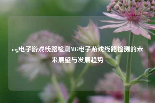 mg电子游戏线路检测MG电子游戏线路检测的未来展望与发展趋势