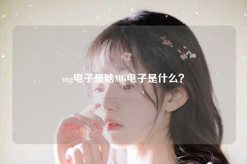 mg电子是啥MG电子是什么？