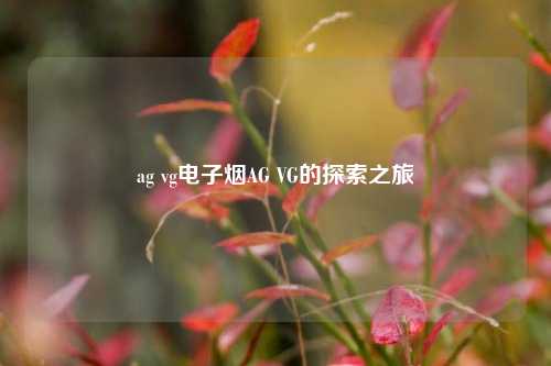 ag vg电子烟AG VG的探索之旅