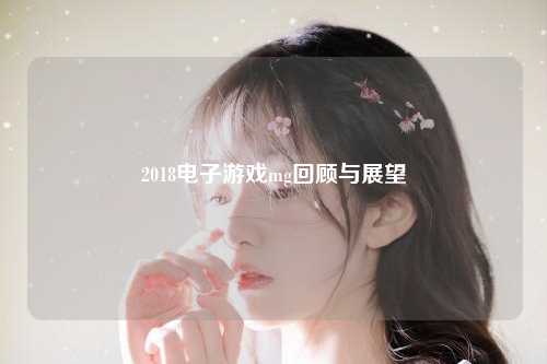2018电子游戏mg回顾与展望