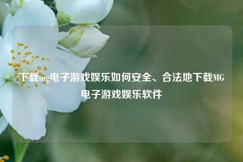 下载mg电子游戏娱乐如何安全、合法地下载MG电子游戏娱乐软件