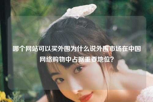哪个网站可以买外围为什么说外围市场在中国网络购物中占据重要地位？
